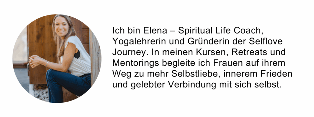 wieder bei dir selbst anzukommen deine Bedürfnisse zu spüren und zu leben Stress, Selbstzweifel und Überforderung loszulassen dir ein Leben aufzubauen, das wirklich zu dir passt